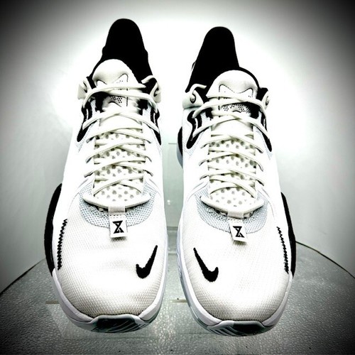 Nike PG 5 TB Team Bank Paul George Blanco Negro DA7758-100 Para hombres Talla 13 - Imagen 4 de 8