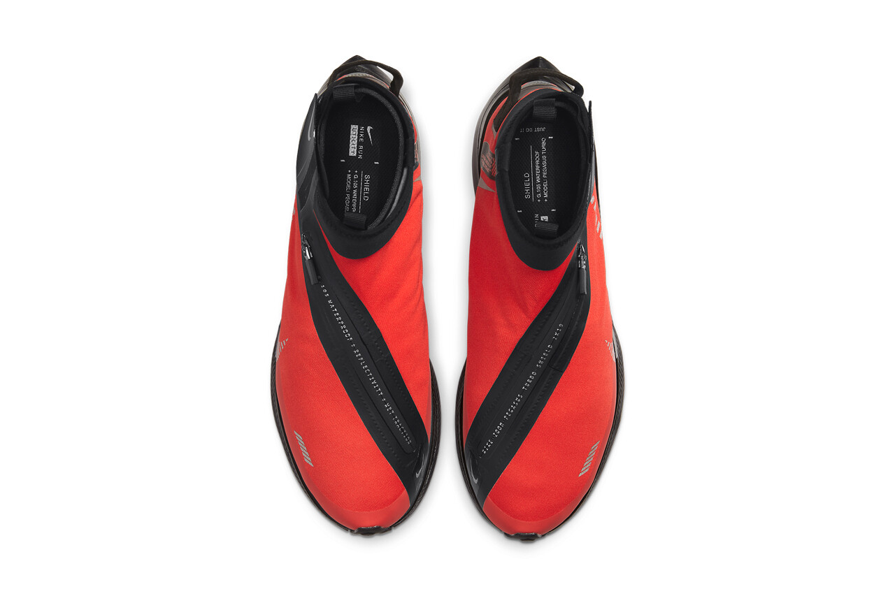 nike pegasus turbo shield red