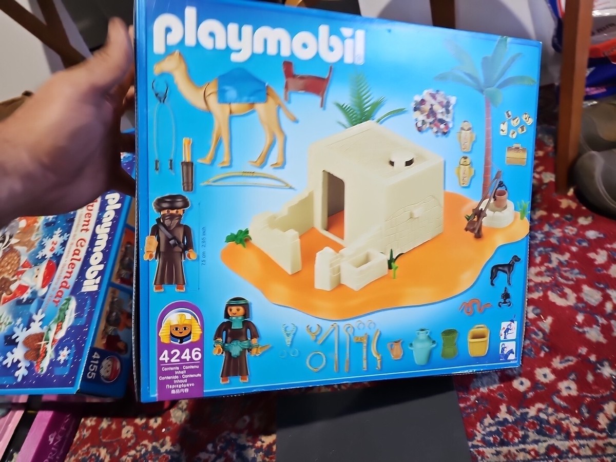 ENSEMBLE PLAYMOBIL REF 4246 MAISON ÉGYPTIENNE ÉGYPTIENNE
