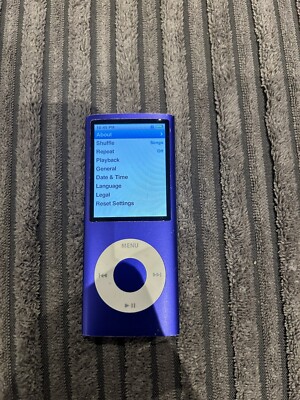 Apple iPod Nano 4th Generation Gen 8GB Purple - MP3 MP4 Music