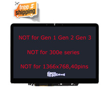 For Lenovo 500e Yoga Chromebook Gen 4 82W4 82W5 LCD Touchscreen Digitizer WUXGA