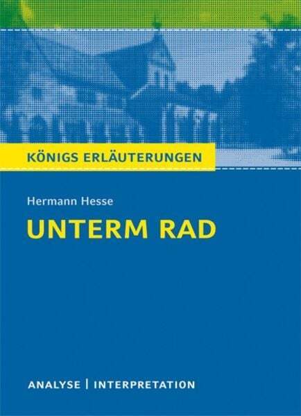 Thumbnail - Unterm Rad Von Hermann Hesse.