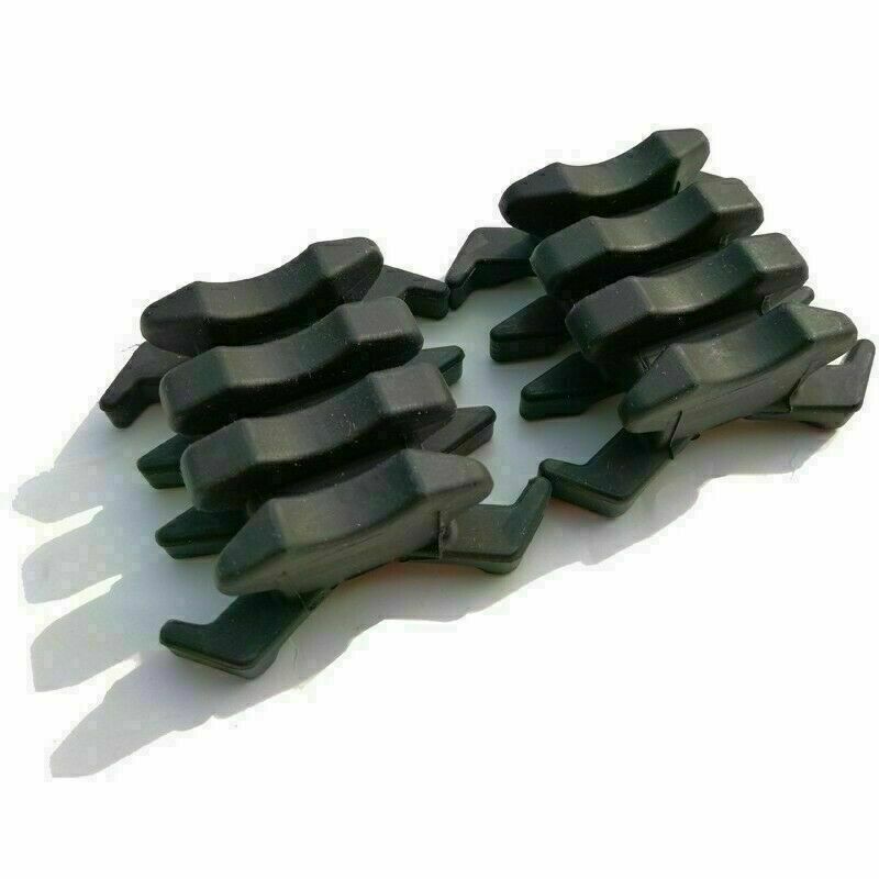 1 Pair Archery Recurve Bow Stabilizer Limb Shock Dampener Split Silencer Hunting