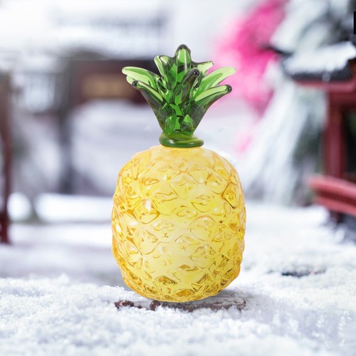 Crystal Pineapple Decoration Artificial Office Ornaments Home Figurine - Picture 2 of 12