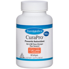 EuroMedica CuraPro 750 mg 120 softgels - EU0031