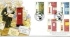 2002 POST BOXES GREAT BRITAIN "COVERCRAFT" OFFICIAL FDC LONDON EC1 PMKS  VGC