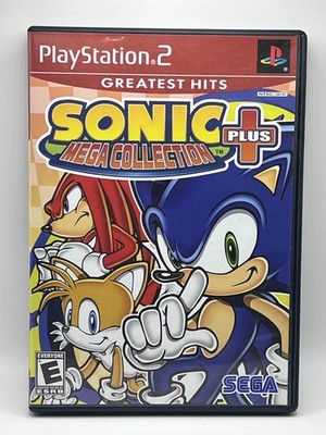 Sonic Mega Collection Plus (Sony PlayStation 2, 2004) *No Manual* *Tested*