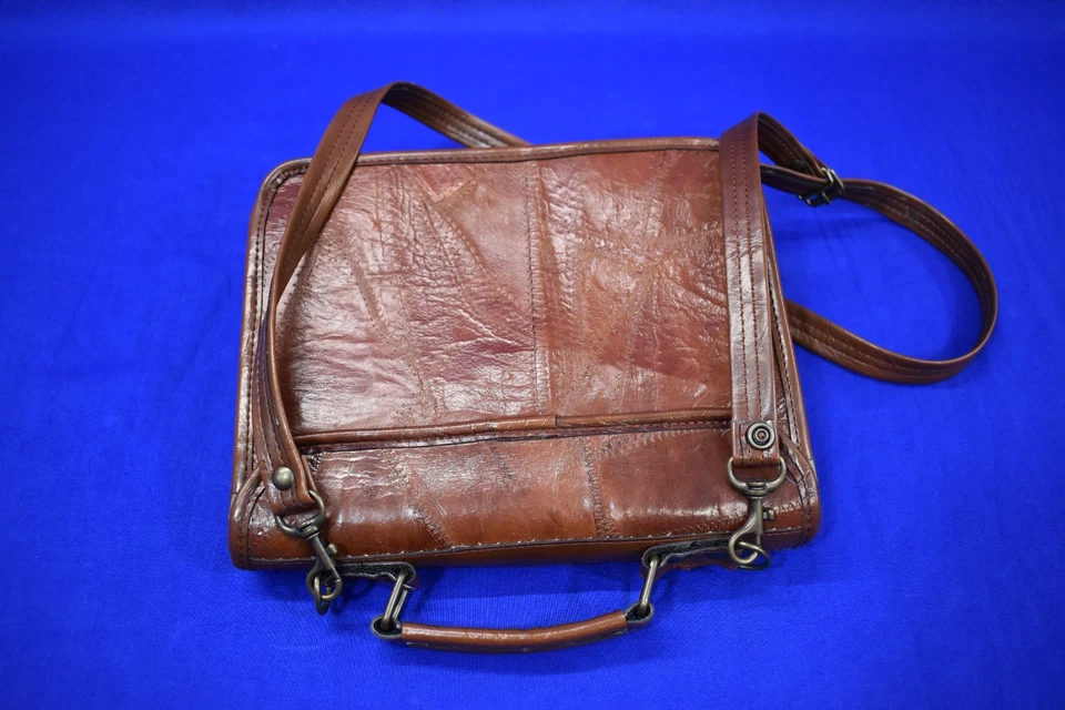 Alte MC Marc Chantal Lederhandtasche, M.C. Leder Handtasche aus den 70gern - Bild 4 von 4