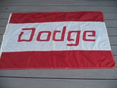 MOPAR Dodge Dealer Flag 66 67 68 69 70 71 72 73 Dart  Charger Challenger Coronet