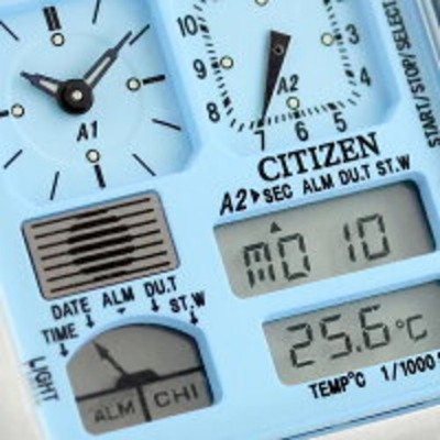 CITIZEN RECORD LABEL PLAYGROUND Edition THERMO SENSOR JG2120-73L