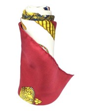 HERMES          Carr  90 LES TABOURS White  Red