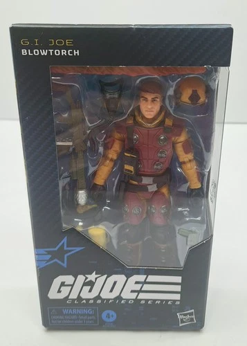 Gi Joe Classified Series Blowtorch 6" Figure #154 2025 Sealed