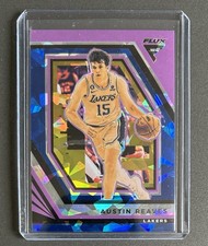 2022-23 Panini Flux - Austin Reaves #200 Blue Cracked Ice Prizm /25