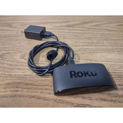 Roku Express 4K Streaming Media Player Model 3940X Black with Power Adapter