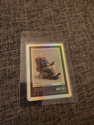 Beeple Everydays Trading Card Me after five years in web3 #6741 basic
