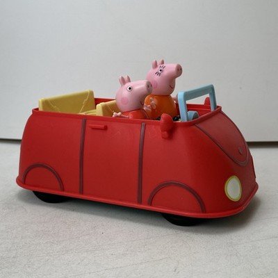 Peppa Pig Jazwares Talking Red Family Car Toy Vehicle 2003 Working No Batteries