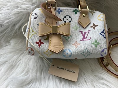Louis Vuitton Murakami Nano Speedy Multicolor Monogram Bow