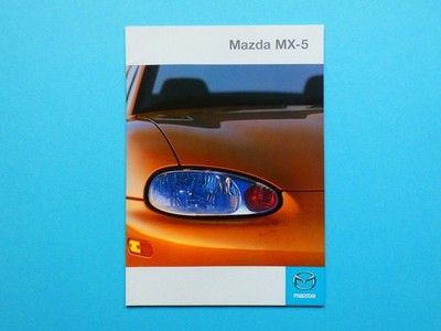 Prospekt / Katalog / Broschüre - Mazda MX-5 (NB) - 1,6 und 1,9 - 04/98