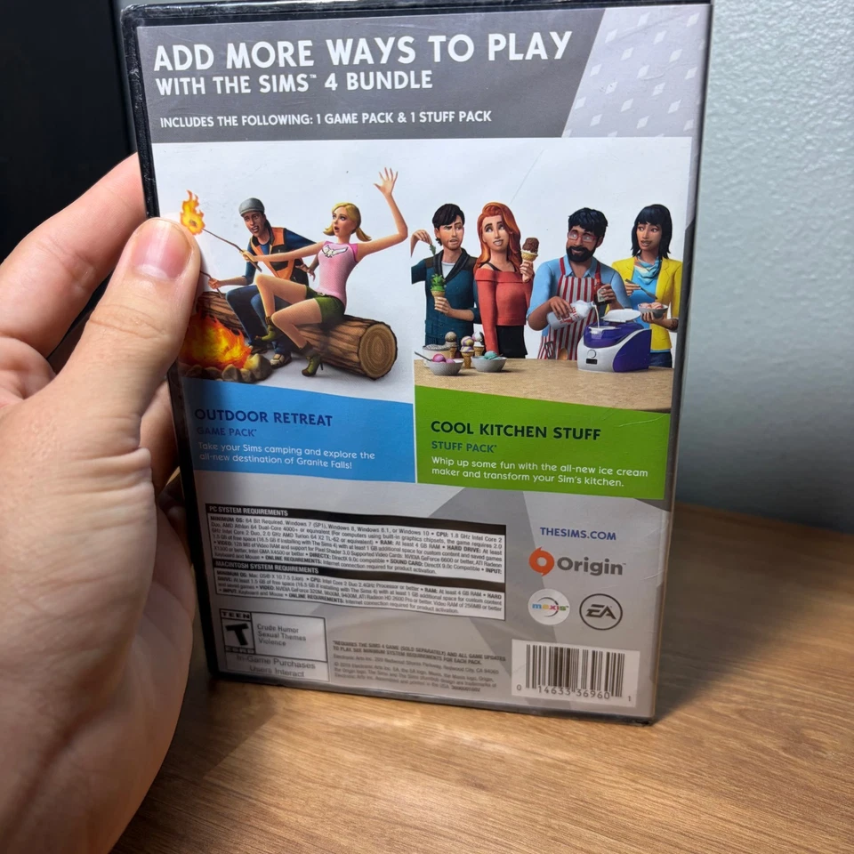 The Sims 4 Bundle Pack: Outdoor Retreat & Cool Kitchen Stuff - PC EA New Sealed - Image 4 of 4