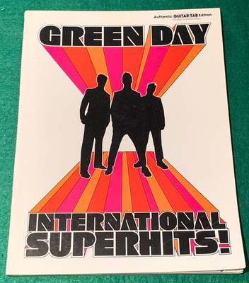 Song Book Green Day International Super Hits! Guitar Warner Bros. Alternative