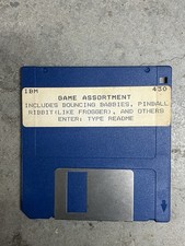 Vintage IBM GAME ASSORTMENT 430 3.5 Floppy Disc Game