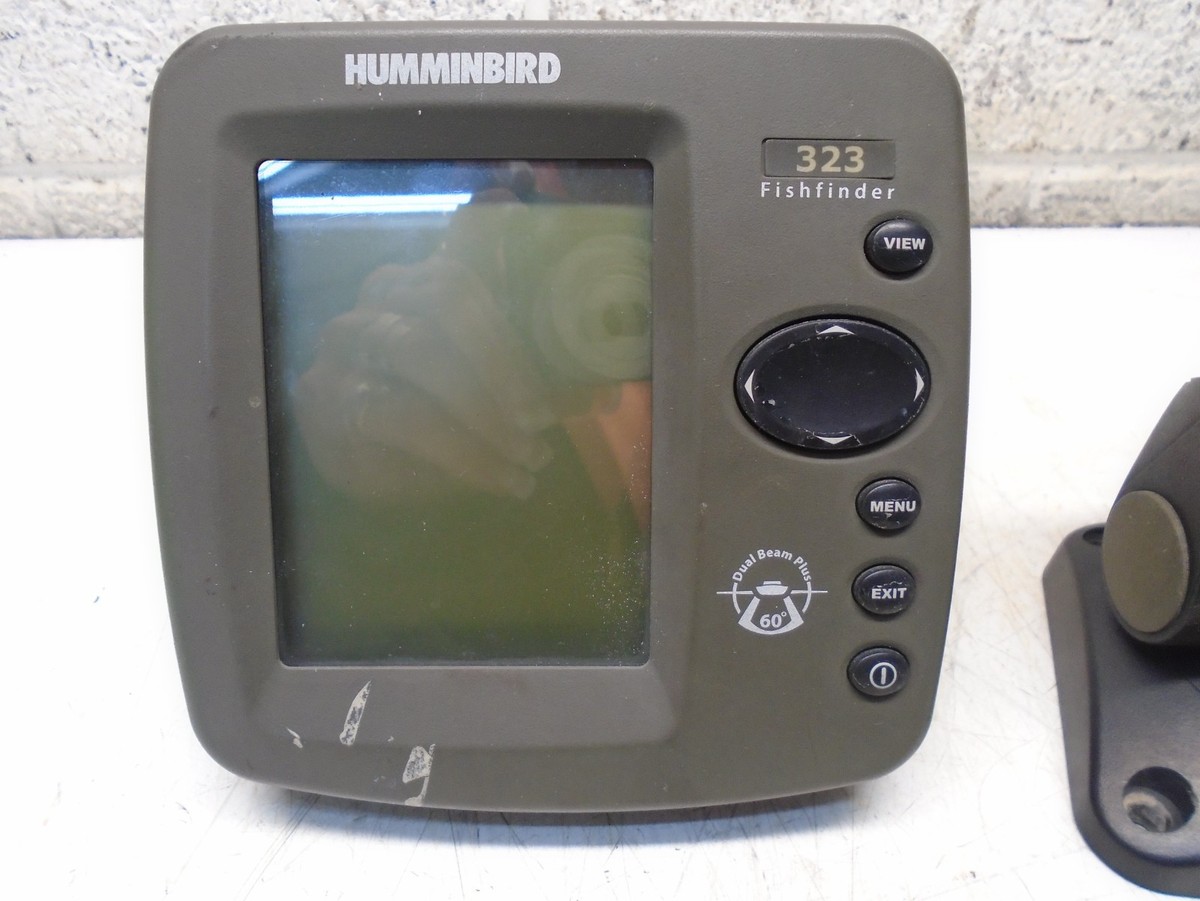 CC2 Humminbird 323 Fish Finder / Transducer w/23' Cable & 5' Power
