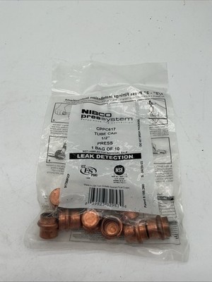 PurePro 12CA 1/2'' Copper Cap Press 943218 (QTY 8)