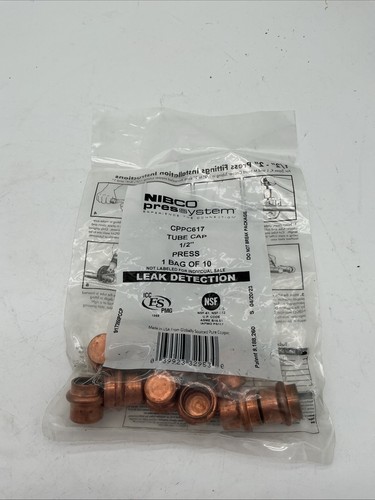 PurePro 12CA 1/2" Copper Cap Press 943218 (QTY 8)