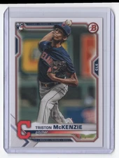 -2021 Bowman Triston McKenzie Rookie Cleveland Indians #79