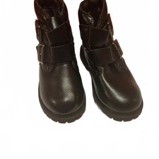 Carters black buckle boots