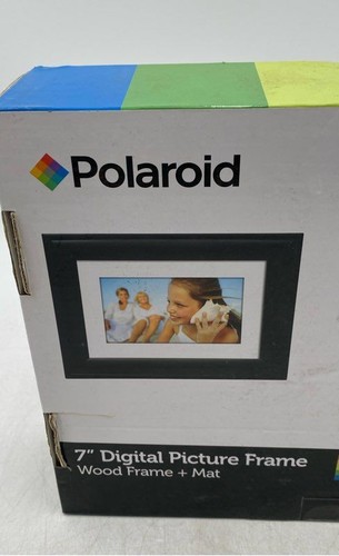 Polaroid PDF-750W Black 7 Inch LED Display Wall Mountable Digital Picture Frame - Picture 3 of 9