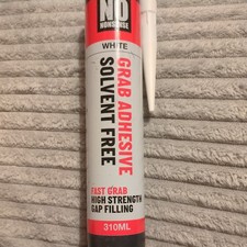 No Nonsense Solvent-Free Grab Adhesive White 310ml
