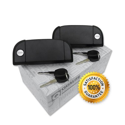 2x TÜRGRIFF AUSSEN FÜR VW TRANSPORTER T4 IV T 4 BUS VORNE LINKS RECHTS SATZ