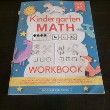Kindergarten Math Workbook: Kindergarten and 1st Grade Workbook Age 5-7