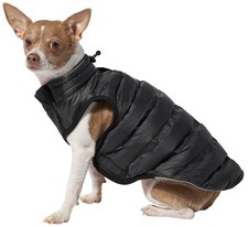 Kong Parachute Puffer Vest Black XS Dog NWOT 