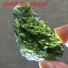 29Ct Moldavite Genuine Raw Moldavite Crystal from Czech Republic PICcertificate
