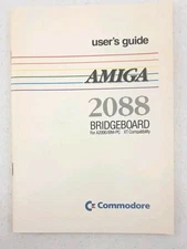 VTG 1987 Manual-User's Guide Amiga 2088 Bridgeboard A2000-Commodore