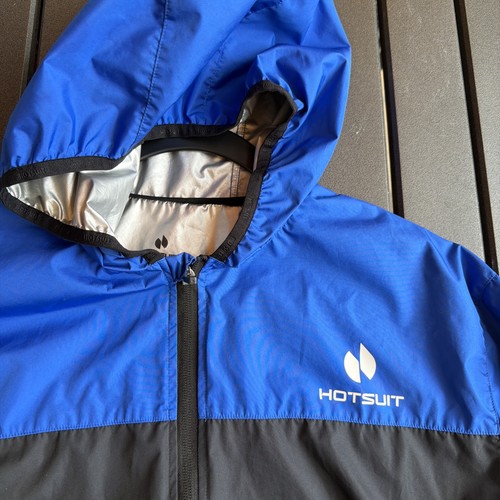 🔥 Hotsuit Men’s Sauna Jacket | Size XL | Blue & Black
