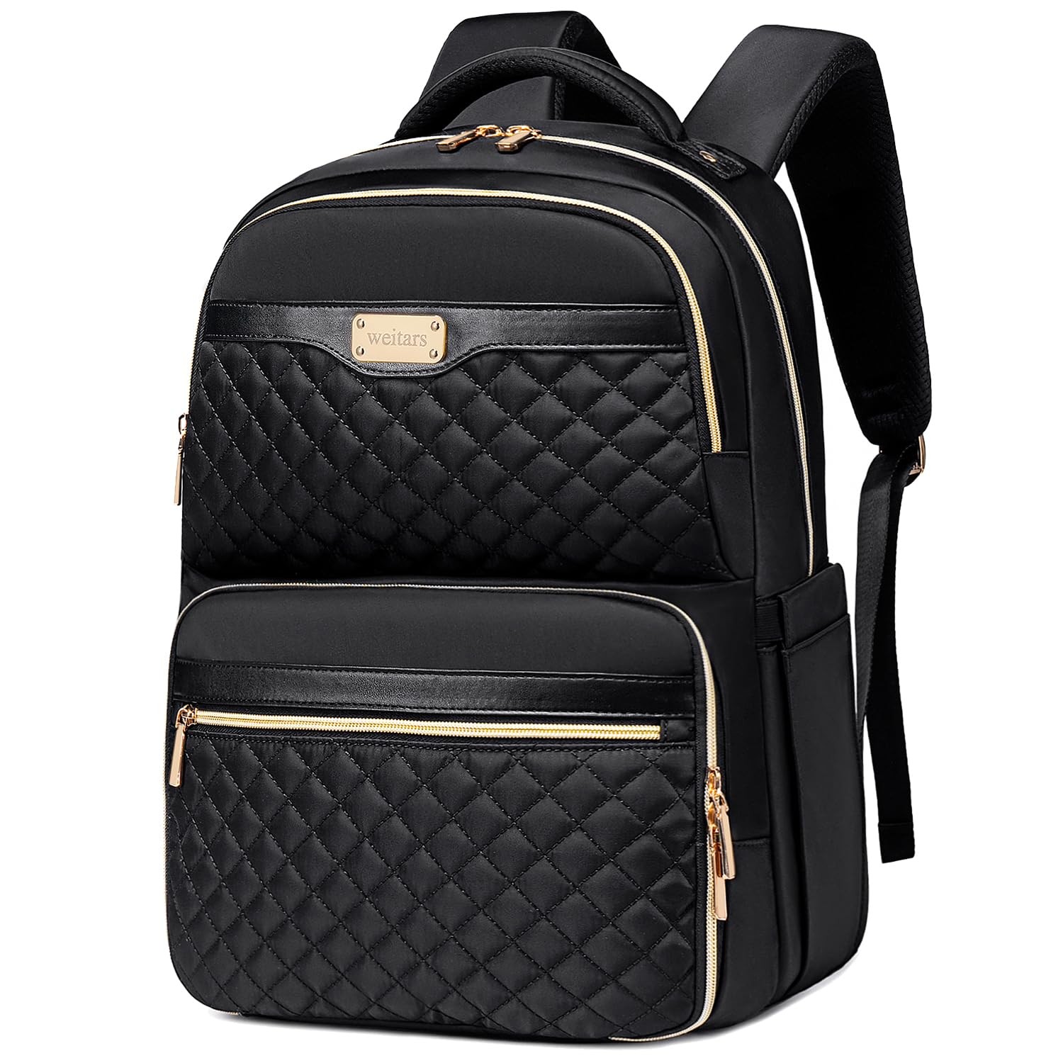 Insulated Lunch Backpack with 15.6 Inch Laptop Compartment for Women