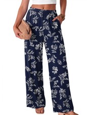 WHIOLL Wide Leg Palazzo Pants for Women 2026 Summer Spring Vacation Outfits C...