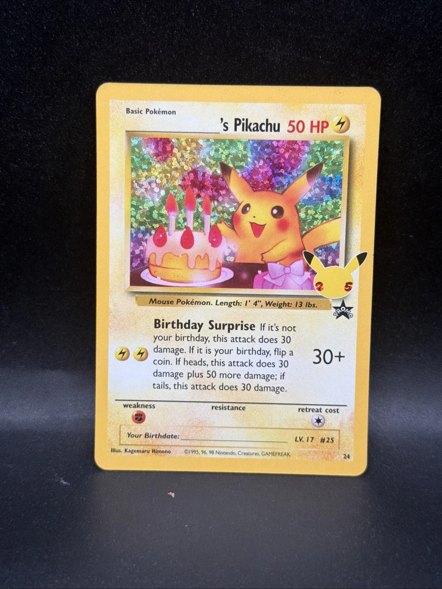 ______'s Pikachu Pokémon TCG Cards for sale | eBay