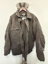 Mens Big Smith Dark Brown Insulated Coat Size Extra Large Regular.