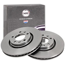 2x A.B.S. BREMSSCHEIBEN 283mm VORNE passend für CITROËN XM PEUGEOT 605