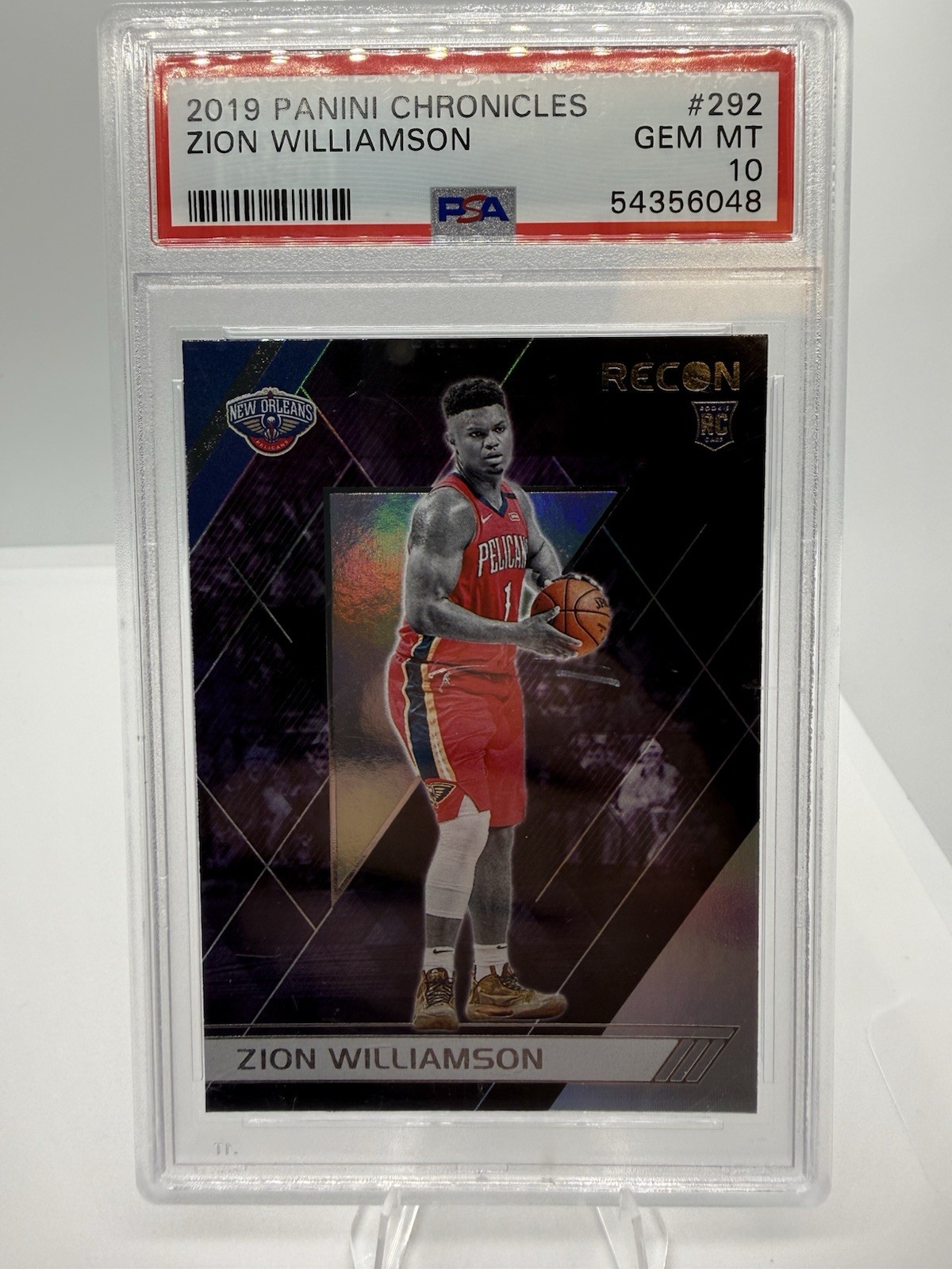 2019-20 Panini Chronicles - Recon Zion Williamson #292 (RC)