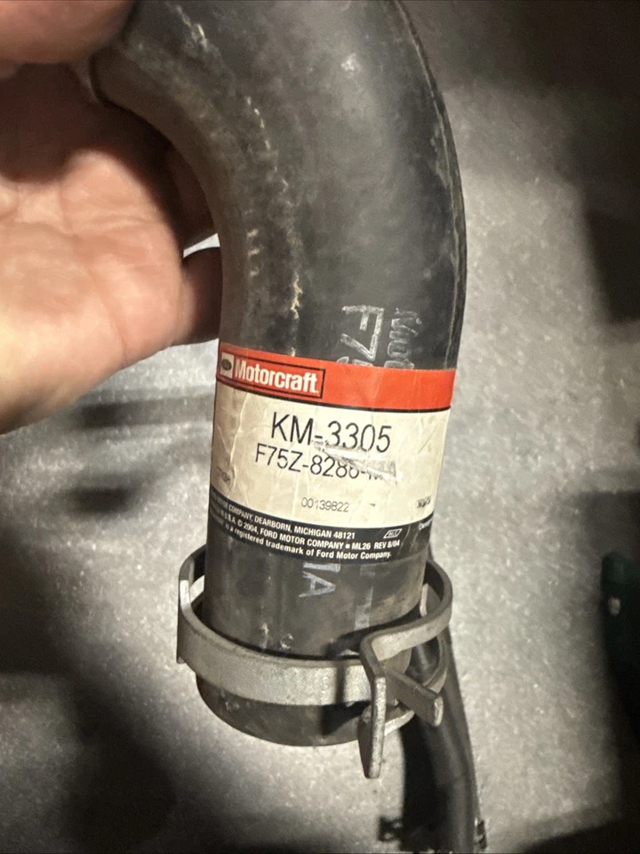 Manguera de radiador refrigerante motor para Ford Expedition 1997-1998 Motorcraft KM3305 Foto 2 de 4