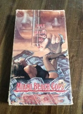 Miami Beach Cops (VHS Tape, 1993)  RARE