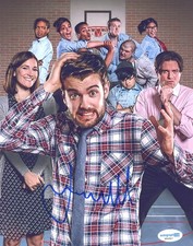 Jack Whitehall "Bad Education" AUTOGRAPH Signed 'Alfie Wickers' 8x10 Photo ACOA