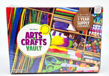 Dan&Darci Arts and Crafts Vault 1000+ Piece Craft Supplies Kit