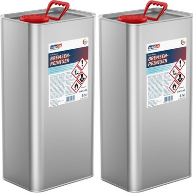EUROLUB Bremsenreiniger 2x5 Liter Bremsen Reiniger Entfetter Teilereiniger