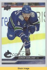 2023-24 Upper Deck Series 1 Silver Foil Conor Garland #177 READ kr0